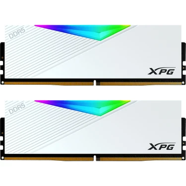 Xpg Lancer Rgb White AX5U6000C3016G-DCLARWH 32GB (2X16GB) Ddr5 6000MHZ CL30 Gaming (Oyuncu)