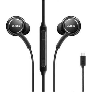 AKG Samsung Akg Typec Girişli Mikrofonlu Kontrol Kumandalı Kulak Içi Kablolu