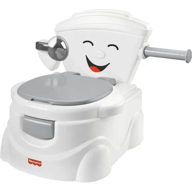 Fisher-Price Eğitici Eğlenceli Tuvalet HJC40 Renkli 18-36 Aylık Çocuklar İçin Kolay Temizlenebilir