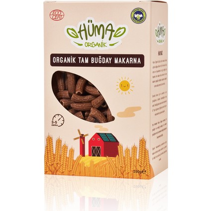 Tam Buğdaylı Makarna Rigatoni 250 gr