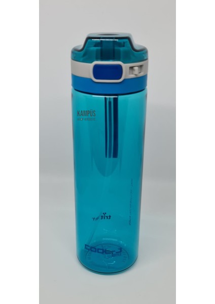 Cool-J 600ML Pipetli Kilitli Mavi-Gri Tritan Matara fiyatları