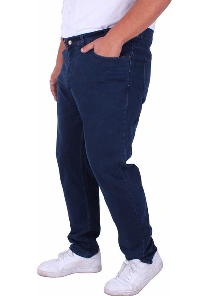 Mocgrande Büyük Beden Kot Pantolon Power Lycra Madrid 11900 Lacivert fiyatları