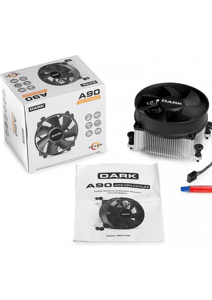 DKCCA90 Am4 Ryzen Uyumlu Işlemci Soğutucusu