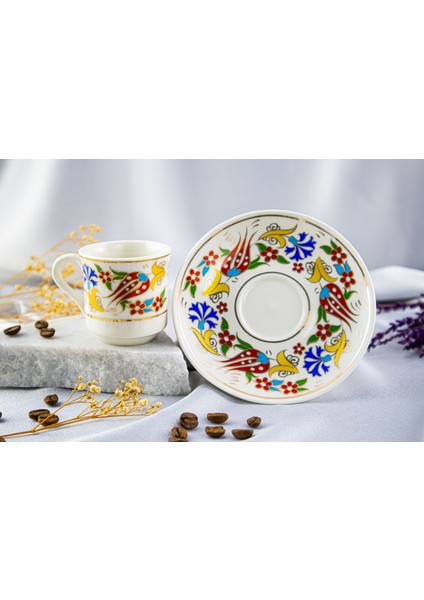 2'li Altın Yaldızlı Porselen Fincan Takımı fiyatları