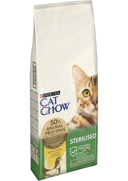 15 KG Kısırlaştırılmış Tavuk Etli Ekonomik Kedi Maması Yetişkin Kediler İçin modelleri