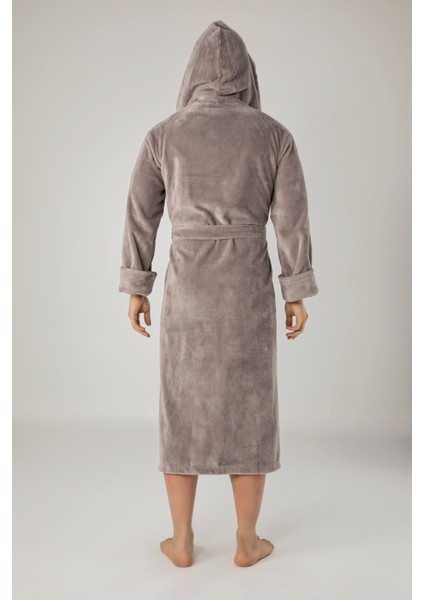 Yaka Pitikare Bambo Cotton Erkek Bornozu fırsatları