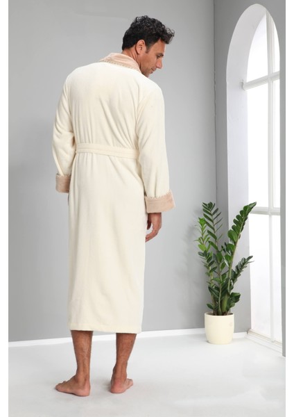 Nusa Men Nakışlı Bambo Cotton Erkek Bornozu fırsatları