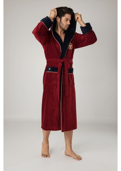 Çift Kartal Nakış Bambo Pamuk Erkek