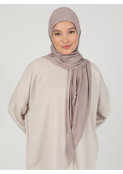 Fermuarlı Viskon Hijab - Dumangülü - Ecardin fiyatları