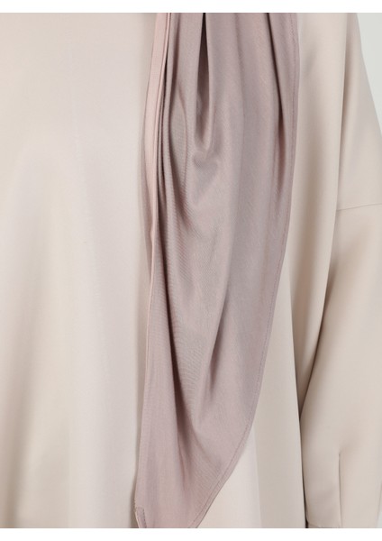 Fermuarlı Viskon Hijab - Dumangülü - Ecardin indirimleri