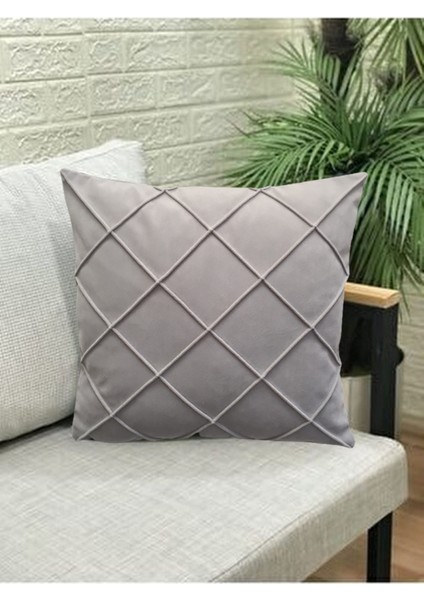 Leke Tutmaz Silinebilir Kapitoneli Kırlent Yastık Kılıfı indirimleri