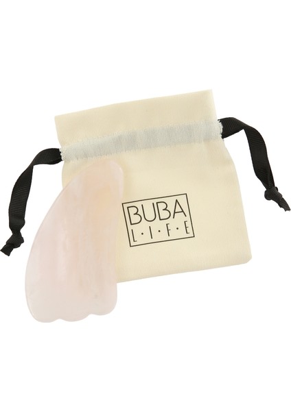 Doğal Güzellik Seti | Pembe Kuvars Gua Sha & Yüz Fırçası