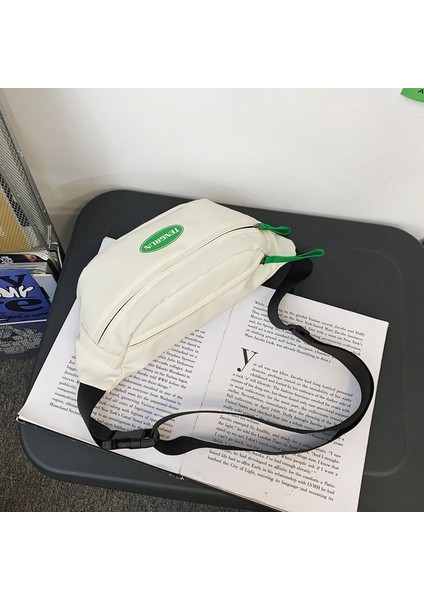 Göğüs Çantası Erkek Öğrencilerin Moda Stil Seyahat Askılı Çanta Kız Omuz Çantası (Yurt Dışından)