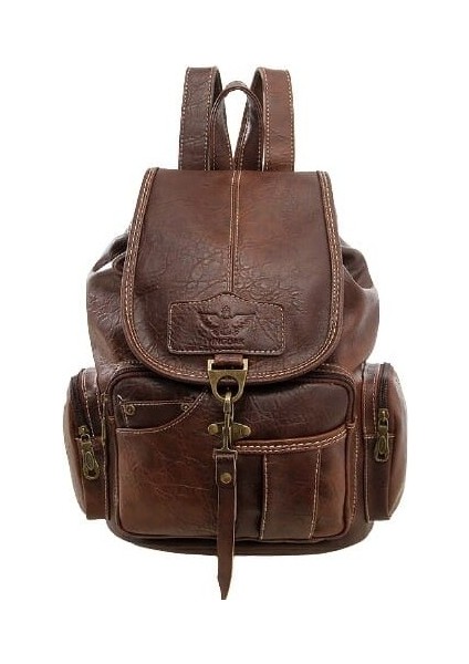 Kadın Sırt Çantası - Koyu Kahverengi (Yurt Dışından)