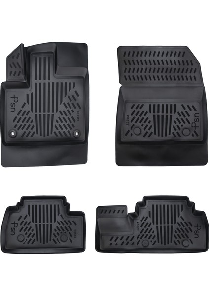 Opel Combo E | (2018-..) İle Uyumlu - Araca Özel 3D Paspas