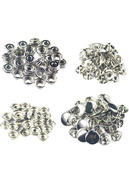 50 Set Katçıları Sew'siz Bağlandırma Kapatma Sğmesi (Yurt Dışından) indirimleri