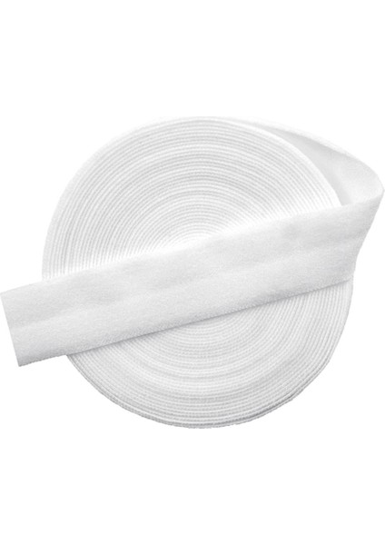 10MX2CM Önyargı Elastik Halat Bel Bandı Dikiş Pantolon Beyaz (Yurt Dışından) fırsatları