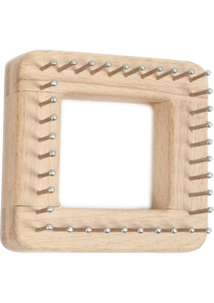 El Yapımı Örgü Ahşap Iğne Işçiliği Tığ Aarketi Şapkalar Için Oyuncaklar 10X10CM (Yurt Dışından)