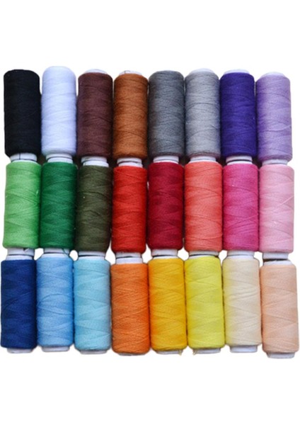 Dikiş Ipliği Polyesterş Için Iplik Stiching 24 Çeşitliş (Yurt Dışından)