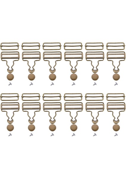 12X Metalırıcı Bağlantı Elemanları Klips Braceı Süspansiyonlar 4cm (Yurt Dışından) fiyatları