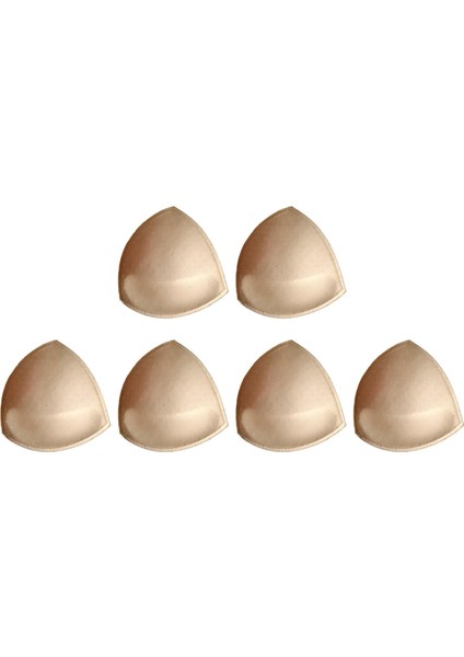 3 Çift Üçgen Sütyen Pedler Çıkarılabilir Sütyen Kupaları Için (Yurt Dışından) fiyatları