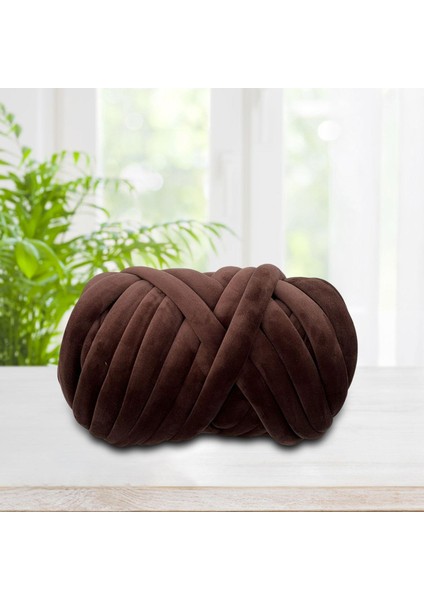 Tıknaz Iplik Süper Yumuşak Battaniye, Evcil Hayvan Yatak Eşarp Diy Kahve Için Hafif Dev Iplik (Yurt Dışından) modelleri