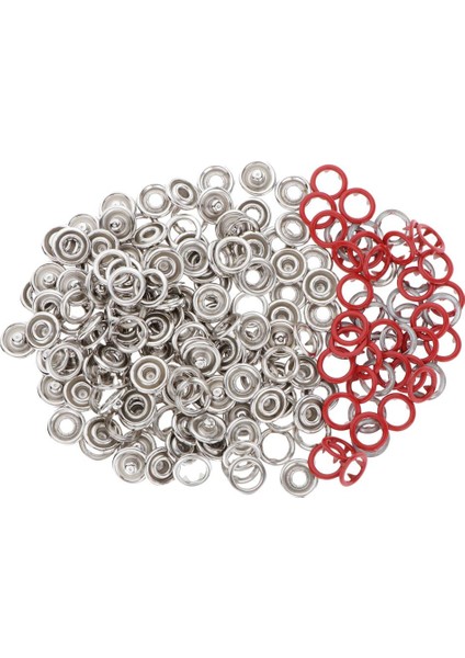 50 Set Oyukğmesi Çatal Çıtçıtğmeleri Bağlantı Elemanları Kırmızı (Yurt Dışından) modelleri