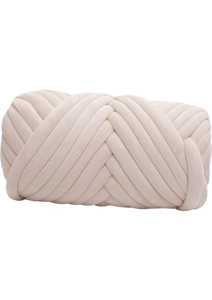 Tıknaz Iplik Örgü Dıy Cat House Bej Için Rahat Jumbo Iplik (Yurt Dışından) indirimleri