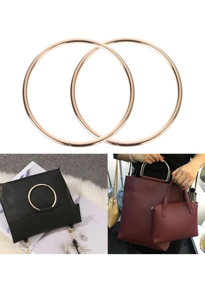 2 Parçalı Metal Çanta 1 Çift-10 El Sanatları Altın O-Ring Yapmak (Yurt Dışından)