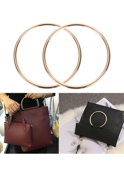 2 Parçalı Metal Çanta 1 Çift-10 El Sanatları Altın O-Ring Yapmak (Yurt Dışından) fırsatları