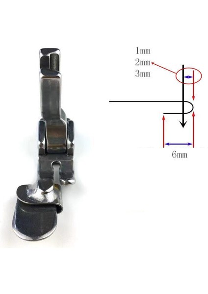 Presser Ayak Aksesuarları Katlanır Dikiş Makinesi 2mm (Yurt Dışından) fırsatları