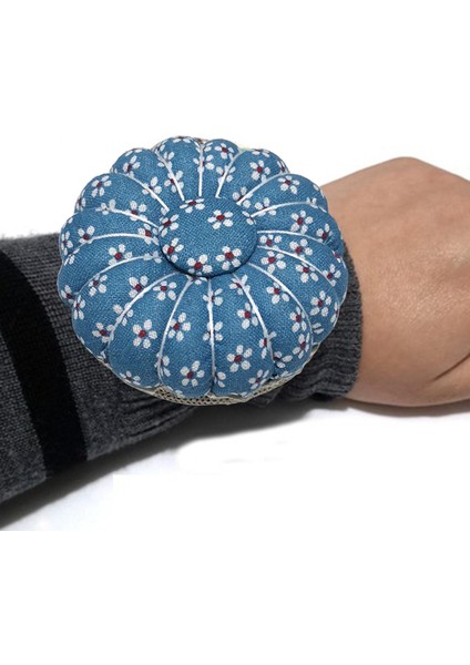 Bilekıkşleyen Pinkushion 6.5cm Mavi (Yurt Dışından) fiyatları