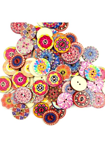 100PCSŞ Için Ahşapğmesi Scrapbooking 3/4in Serisi Serisi 20MM (Yurt Dışından)