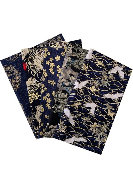Patchwork Kapitone El Sanatları, Çantalar, Takımları Için 5 Japonş, B 20X25CM (Yurt Dışından)