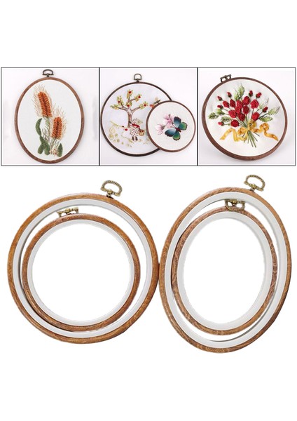 4x Nakış Rossş Çerçevesi Diy El Nakış C (Yurt Dışından) fırsatları