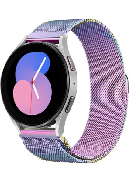 Honor Magic Watch 2 42MM / Oppo Realme Wach 36MM Rma 161 / Amazfit Bip 3-Bip 3 Pro Uyumlu 20MM Metal Hasır Kordon