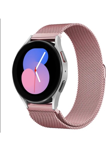 Honor Magic Watch 2 42MM / Oppo Realme Wach 36MM Rma 161 / Amazfit Bip 3-Bip 3 Pro Uyumlu 20MM Metal Hasır Kordon