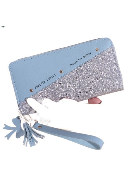 Uzun Fermuarlı Cüzdan Telefon Çantası (Yurt Dışından)