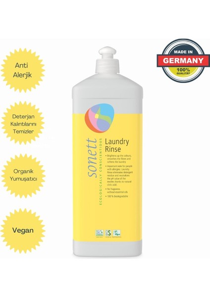 Organik Çamaşır Yumuşatıcı 1 L