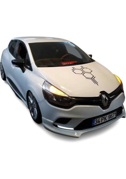 Paşa Tuning Renault Clio 4 ( 2016 - 2019 ) Rieger Style Ön Ek (Plastik)