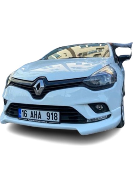 Paşa Tuning Renault Clio 4 ( 2016 - 2019 ) Rieger Style Ön Ek (Plastik)