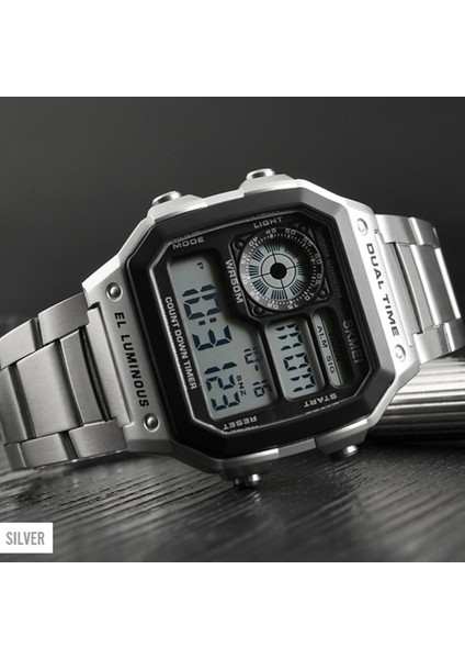 Erkekler Dijital Izle Kronometre Geri Sayım Alarmı (Yurt Dışından) fiyatları