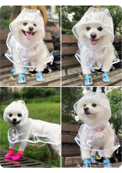 Şeffaf Ayarlanabilir Köpek Yağmurluğu (Yurt Dışından) modelleri