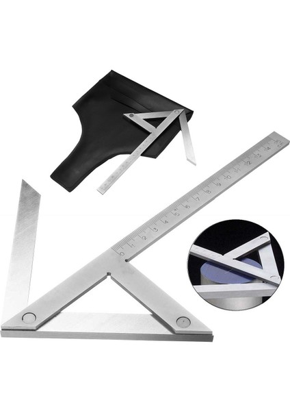 130X150 Metal Merkezleme Gönyesi