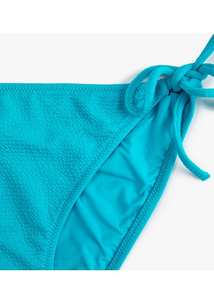 Brazilian Bikini Altı Basic Dokulu Yanları Bağlama Detaylı modelleri