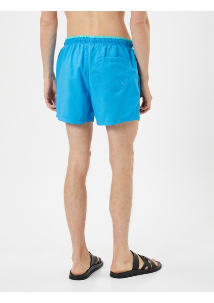 Deniz Şortu Kısa Beli Bağcıklı Cepli fırsatları