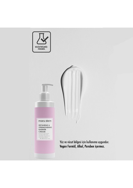 Bariyer Onarıcı & Ceramide Cilt Bakım Kremi 200 ml