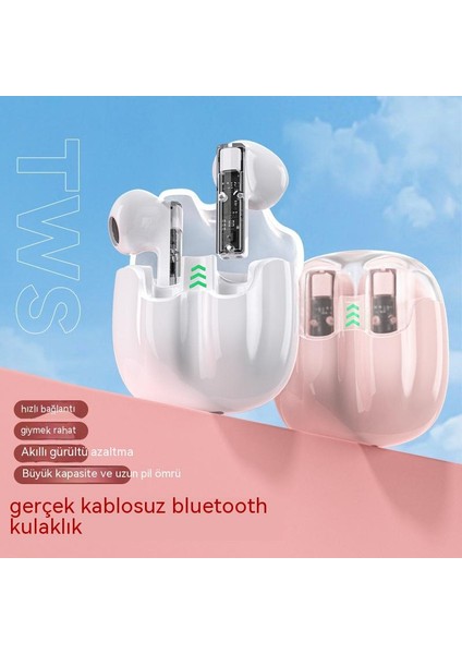 C21 Şeffaf Mini Bluetooth Kulaklık Kablosuz Kulaklıklar Esports Oyun Tws Bluetooth Kulaklık (Yurt Dışından)