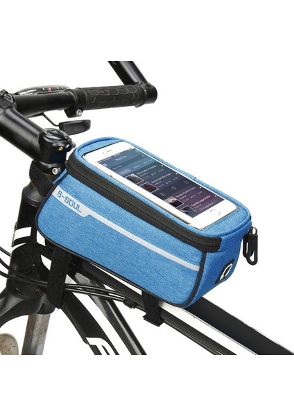 Mtb Bisiklet Üstü Tüplü Telefon Çantası (Yurt Dışından)