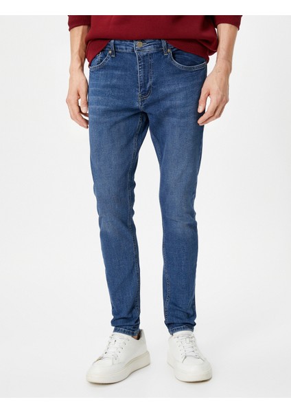 Super Skinny Fit Kot Pantolon - Justin Jean modelleri